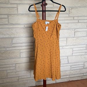 Polka dot fit & flare Cami Dress